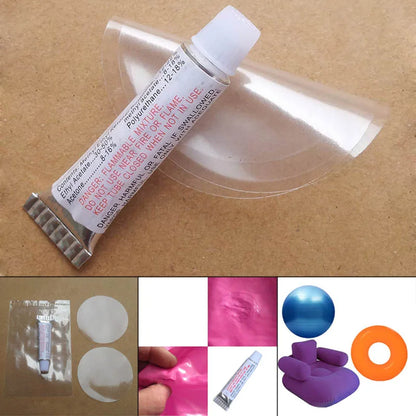 PVC Inflatable Boat Repair Kit for Air Mattress & Water Toys