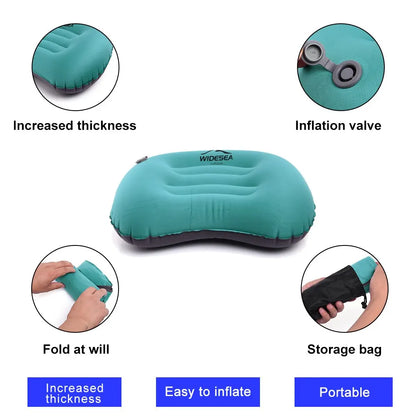 Widesea Portable Inflatable Camping Pillow