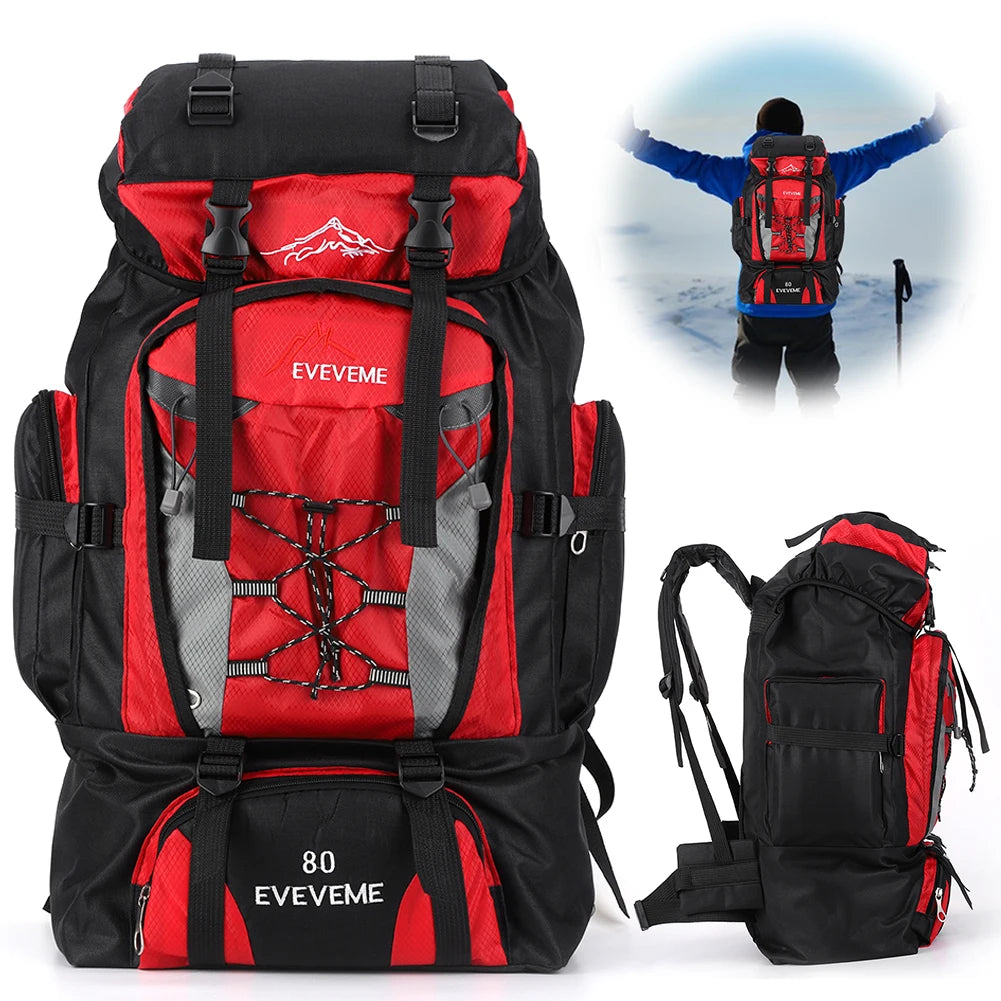 80L Waterproof Backpack