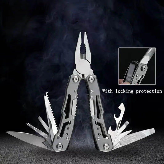 Pocket Mini Folding Multitool Pliers & Knife