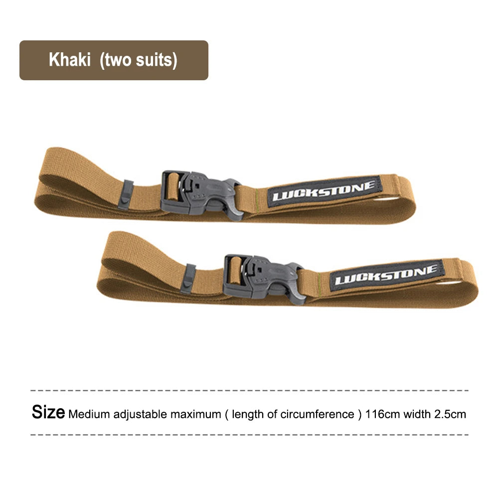 2PCS Wear-Resistant Travel Luggage Straps