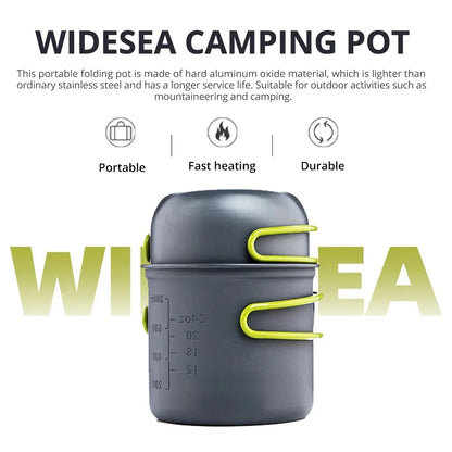 Widesea Ultralight Camping Cookware & Tableware Set