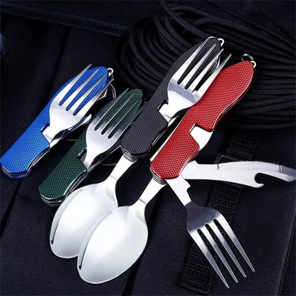 Foldable Camping Utensil Set